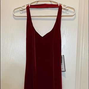 Be Smart Red Velvet dress